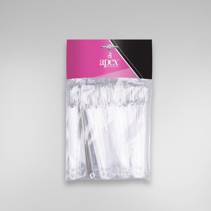 Apex® Professional 50pcs Nail Colour Display Fan (Clear, 50 Tips)