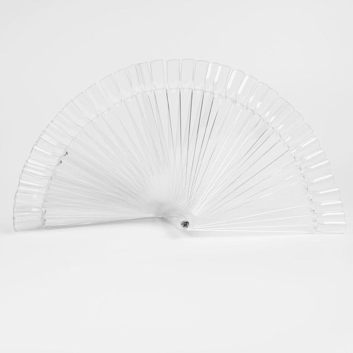 Apex® Professional 50pcs Nail Colour Display Fan (Clear, 50 Tips)