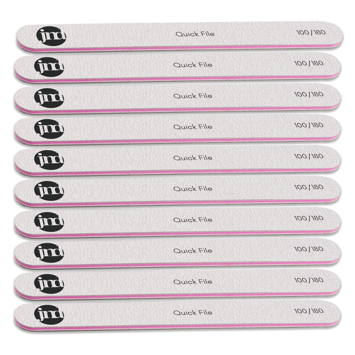 JND Salon Flexible Nail Files (10 Pack)