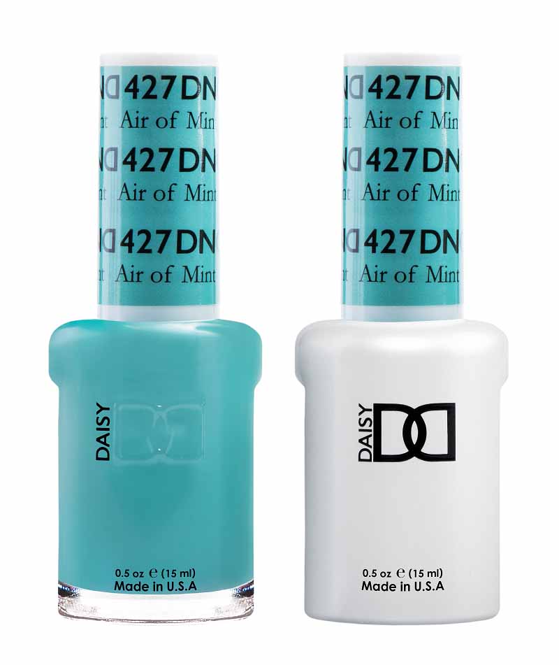 DND DUO Nail Lacquer and UV|LED Gel Polish Air Of Mint 427 (2 x 15ml)
