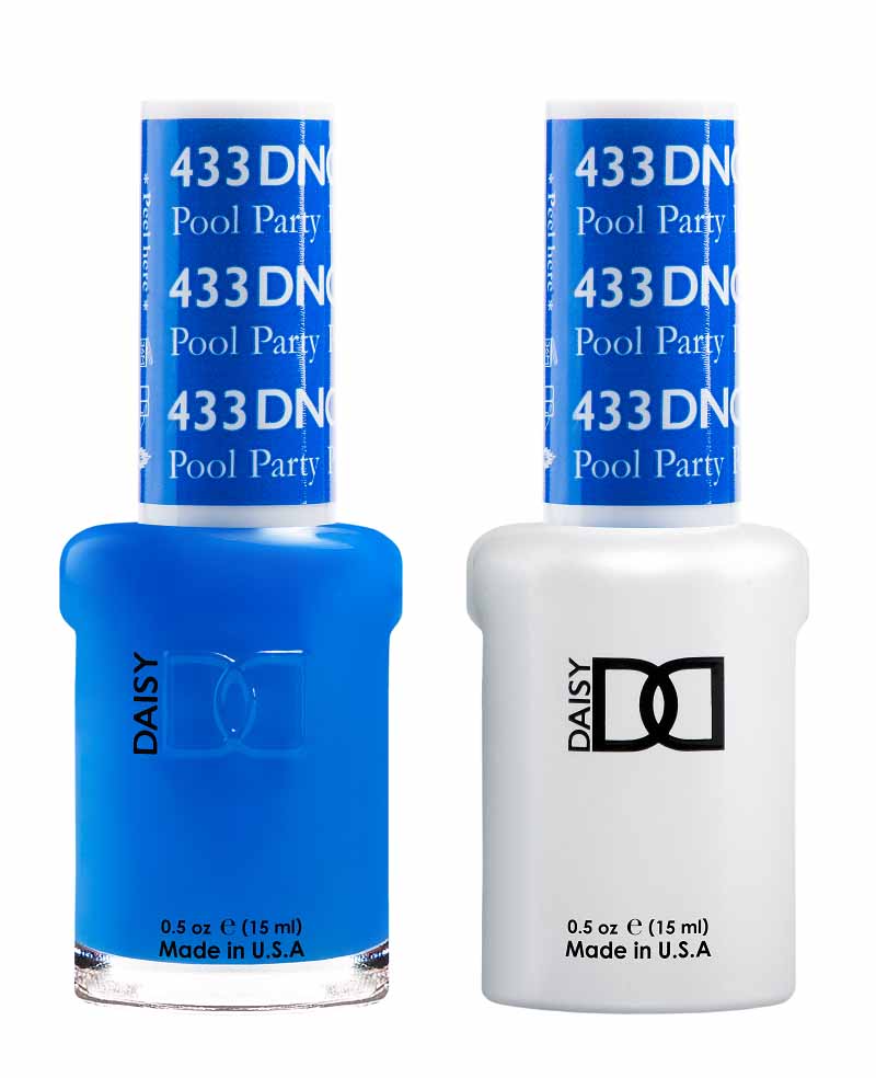 DND DUO Nail Lacquer and UV|LED Gel Polish Pool Party 433 (2 x 15ml)