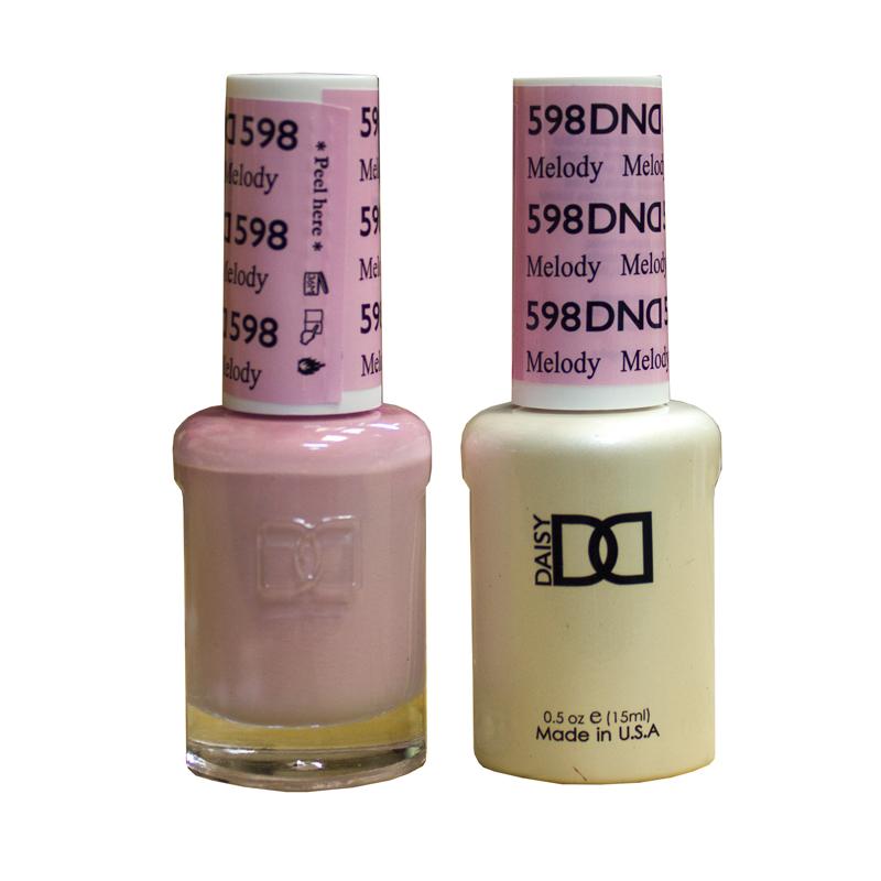 DND DUO Nail Lacquer and UV|LED Gel Polish Melody 598 (2 x 15ml)