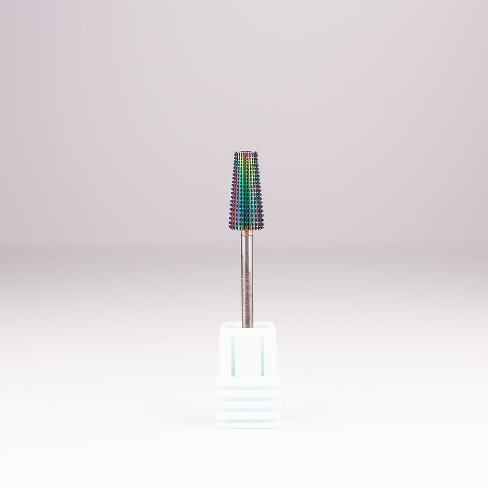 Apex® Professional Tungsten Carbide Electric Nail Drill Bit (Rainbow, 5 in 1)