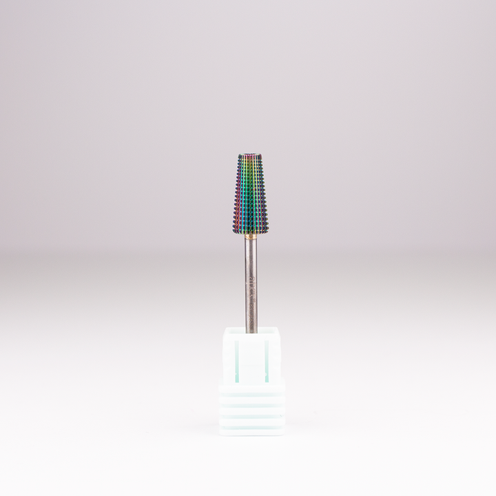 Apex® Professional Tungsten Carbide Electric Nail Drill Bit (Rainbow, 5 in 1)