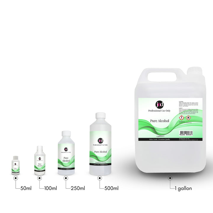 JND Pure Alcohol Prep & Wipe Salon Nails