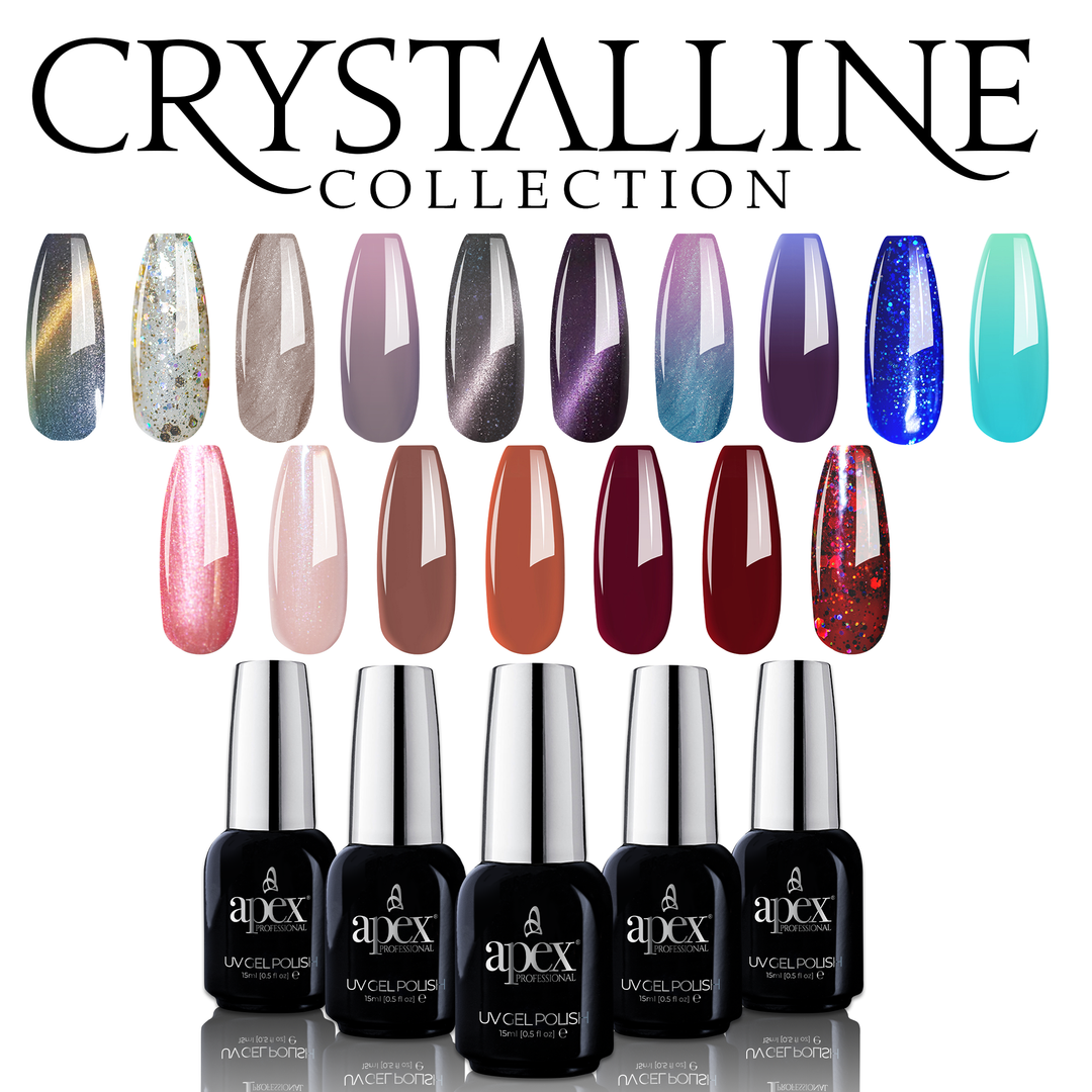 Apex® Professional Gel Polish - Full Crystalline Collection