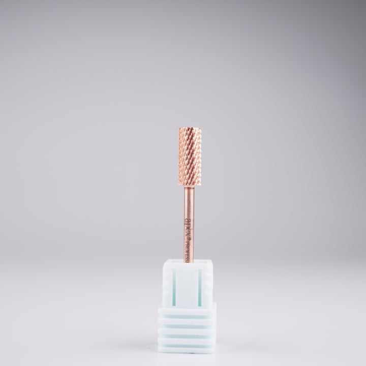 Apex® Professional Tungsten Carbide Electric Nail Drill Bit (Rose Gold, Small Barrel)
