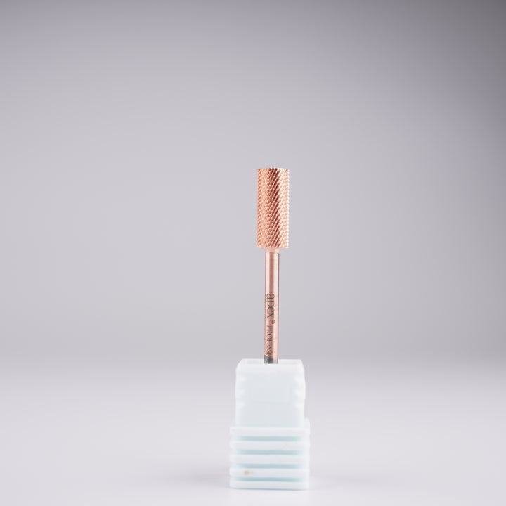 Apex® Professional Tungsten Carbide Electric Nail Drill Bit (Rose Gold, Small Barrel)