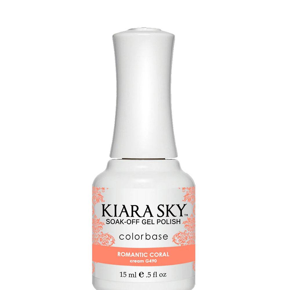 Kiara Sky G490 Romantic Coral Gel Polish (15ml)