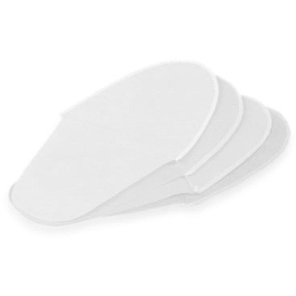 White Paper Pedi Slippers (25 Pairs)