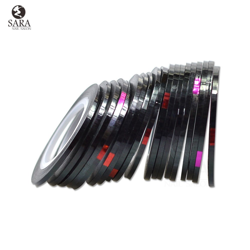 Various Coloured Nail Art Sticker Tape Strips (3mm)