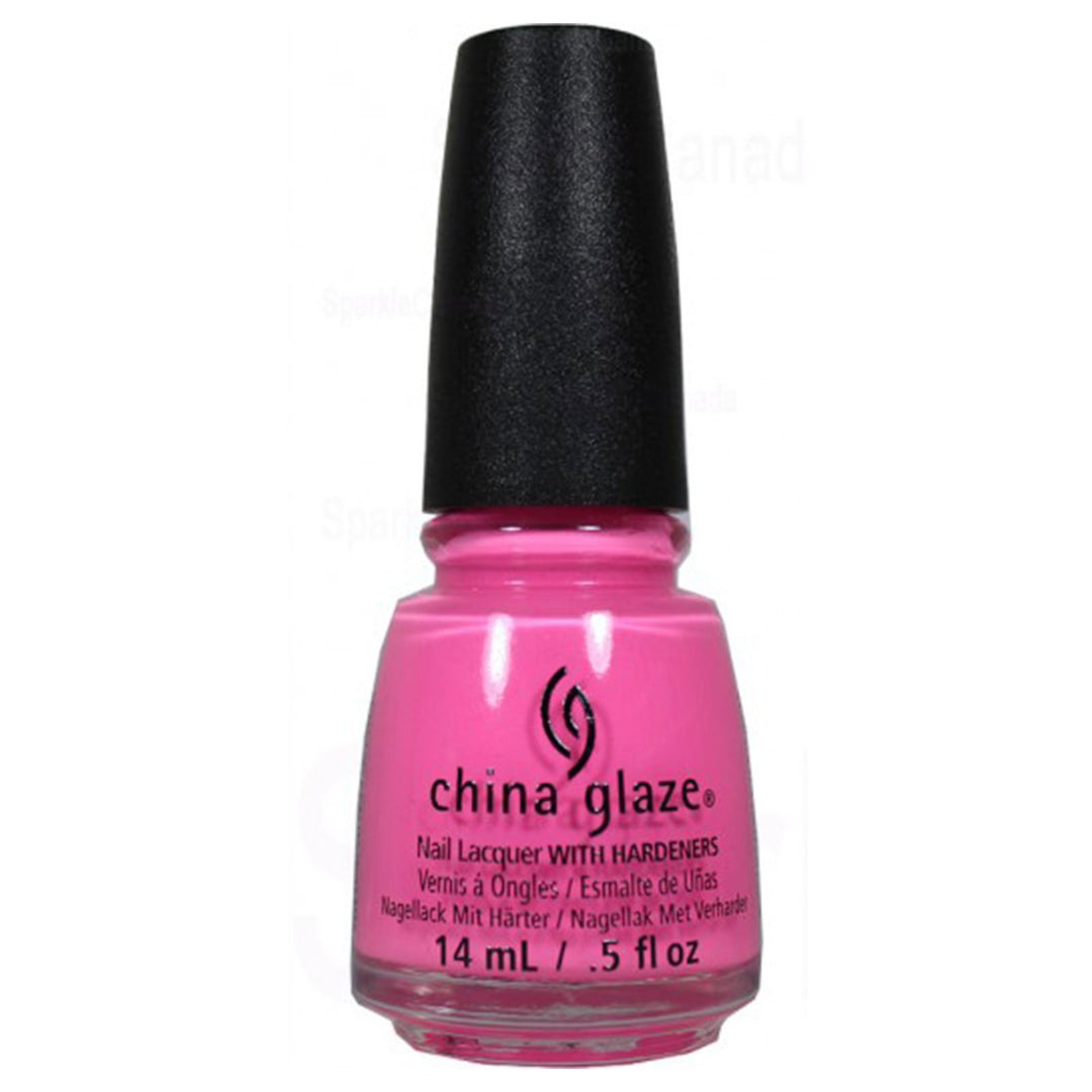 China Glaze Nail Lacquer Bottoms Up (14ml)