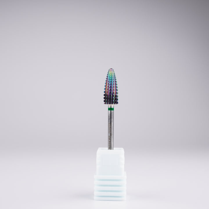Apex® Professional Tungsten Carbide Electric Nail Drill Bit (Rainbow, Typhoon)