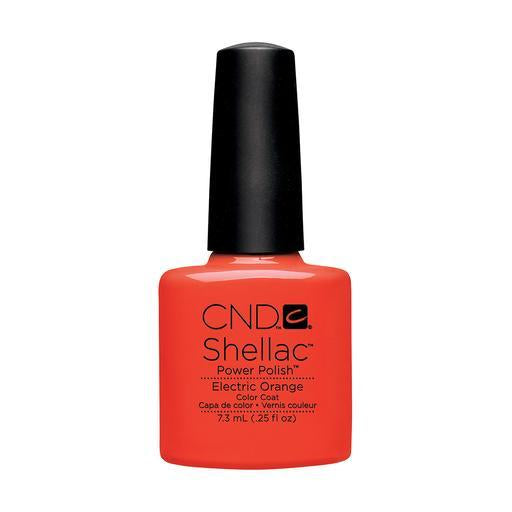 CND UV|LED Shellac Electric Orange (7.3ml)