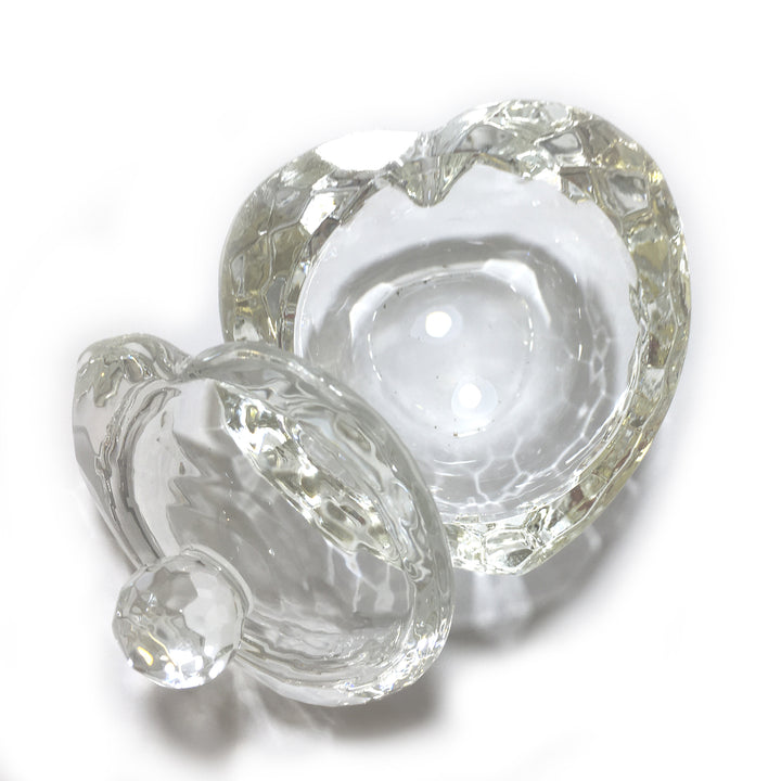 Glass Dappen Dish Heart (30ml)