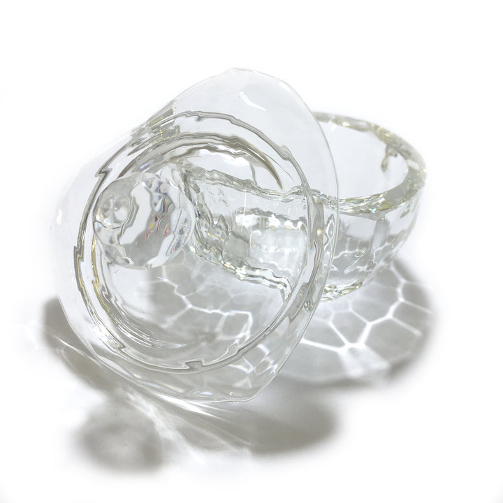 Glass Dappen Dish Heart (30ml)