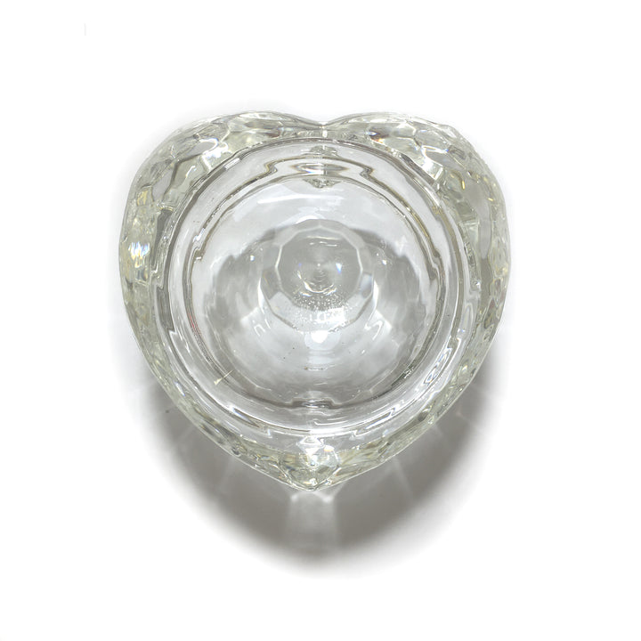 Glass Dappen Dish Heart (30ml)