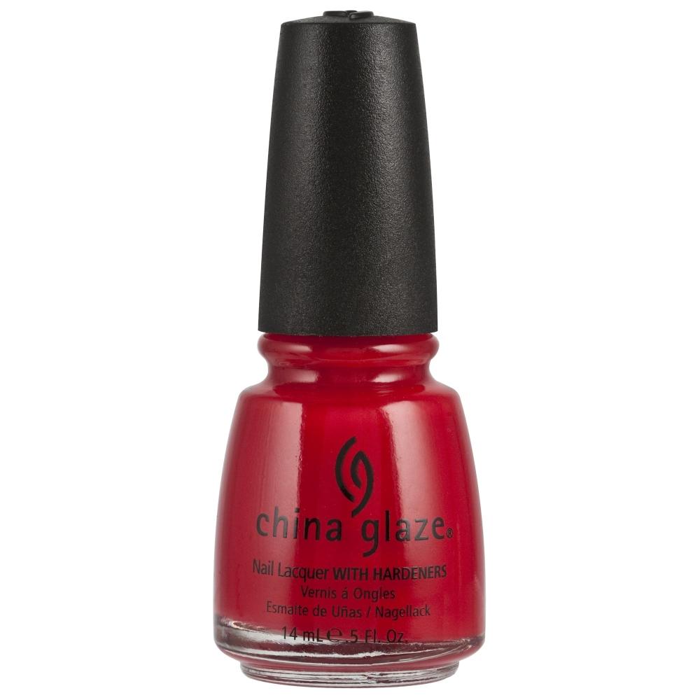 China Glaze Nail Lacquer Italian Red (14ml)