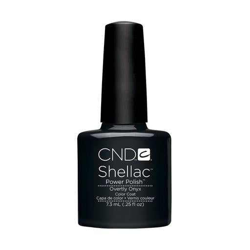 CND UV|LED Shellac Overtly Onyx (7.3ml)