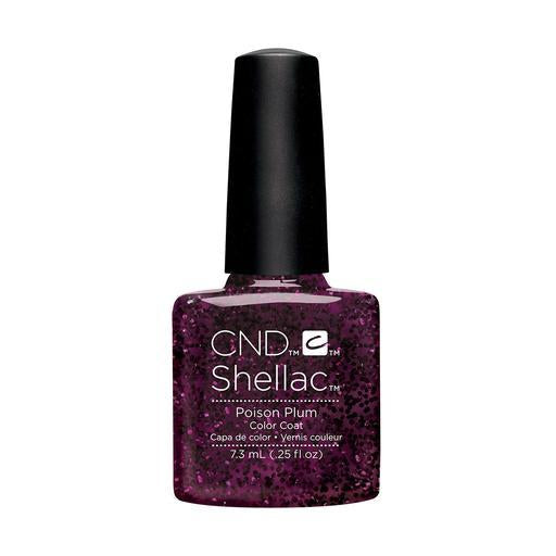 CND UV|LED Shellac Poison Plum (7.3ml)