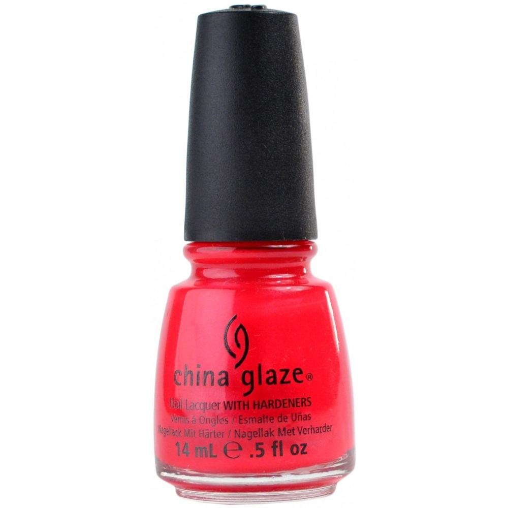 China Glaze Nail Lacquer Red Pearl (14ml)
