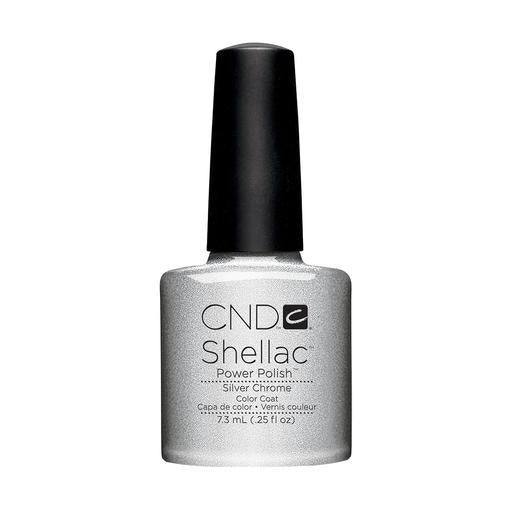 CND UV|LED Shellac Silver Chrome (7.3ml)