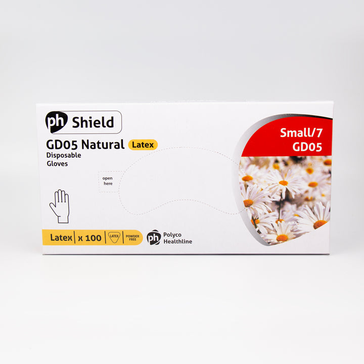 Ph Shield Powder-Free Latex Gloves 100pcs