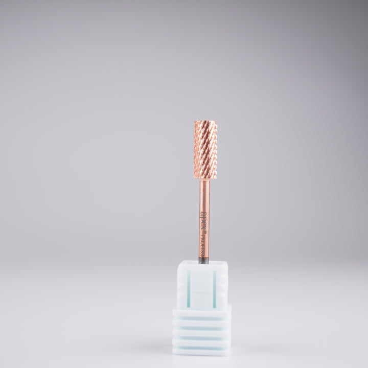 Apex® Professional Tungsten Carbide Electric Nail Drill Bit (Rose Gold, Small Barrel)