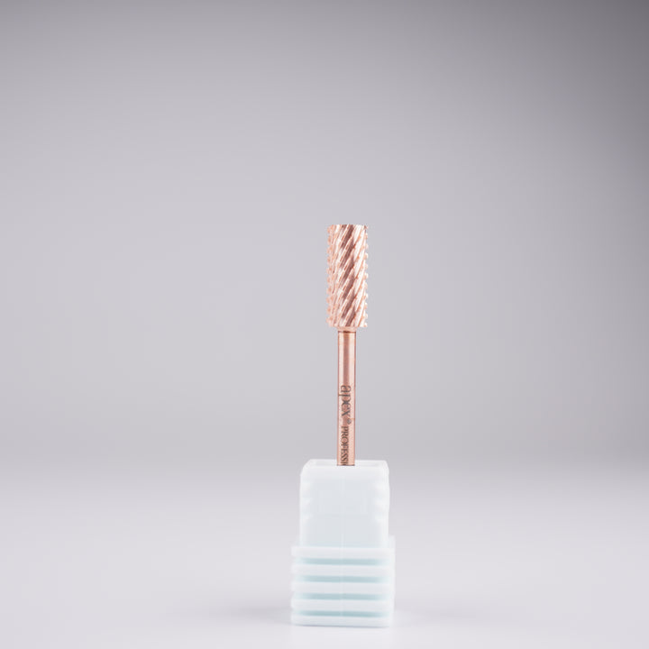 Apex® Professional Tungsten Carbide Electric Nail Drill Bit (Rose Gold, Small Barrel)