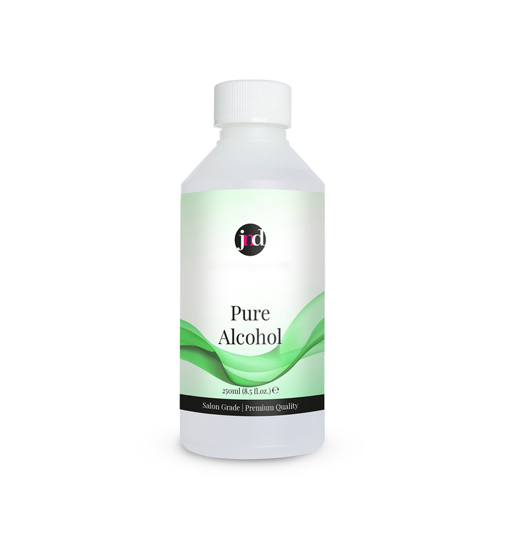 JND Pure Alcohol Prep & Wipe Salon Nails 250ml