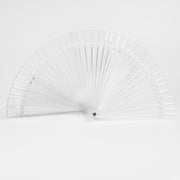 JND Nail Colour Fan Palette Display Chart (50 tips, Clear)