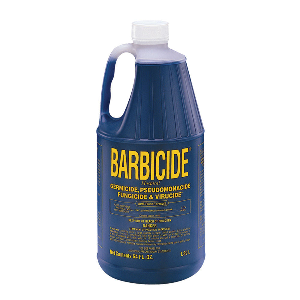 Barbecide Solution Barbicide Solution Disinfectant Concentrate 1.89L – Just Nails Direct