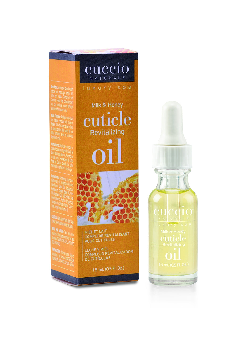 Cuccio Cuticle Oil - Milk & Honey (15ml)