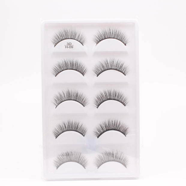 3D False Eyelashes (5 pairs)