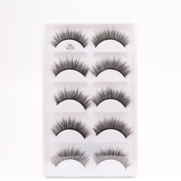 3D False Eyelashes (5 pairs)
