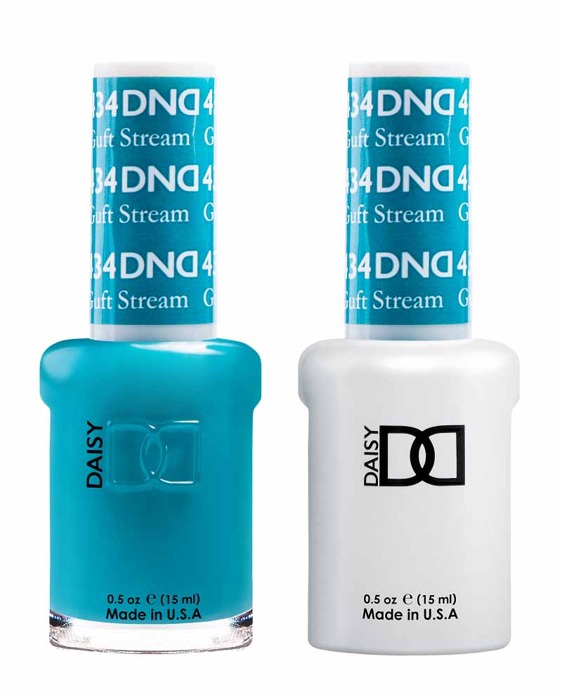 DND DUO Nail Lacquer and UV|LED Gel Polish Gulf Stream  434 (2 x 15ml)