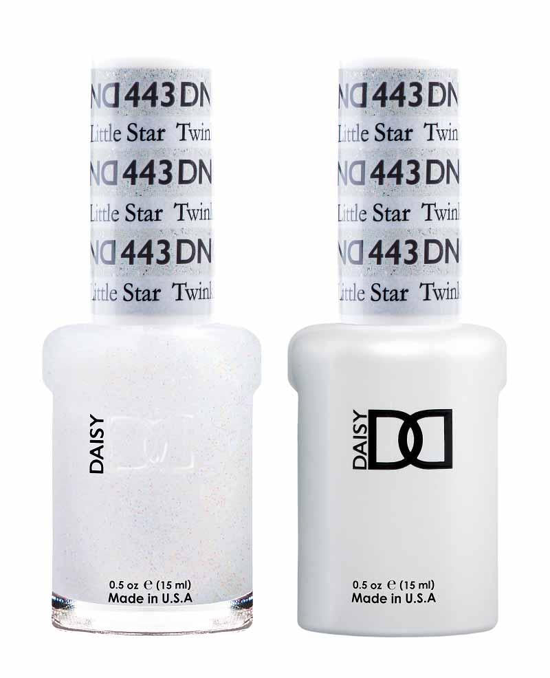 DND DUO Nail Lacquer and UV|LED Gel Polish Twinkle Little Star  443 (2 x 15ml)