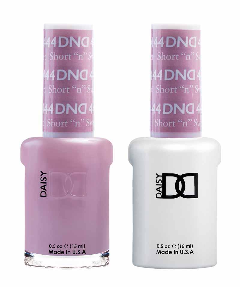 DND DUO Nail Lacquer and UV|LED Gel Polish Short and Sweet  444 (2 x 15ml)