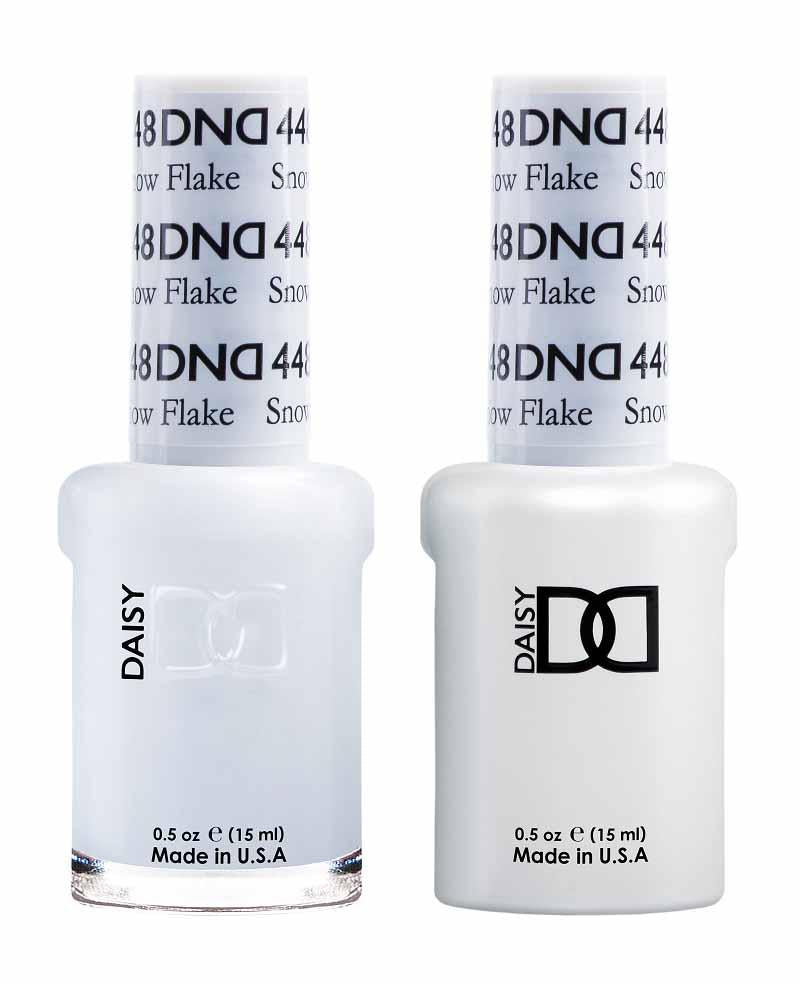 DND DUO Nail Lacquer and UV|LED Gel Polish Snow Flake  448 (2 x 15ml)