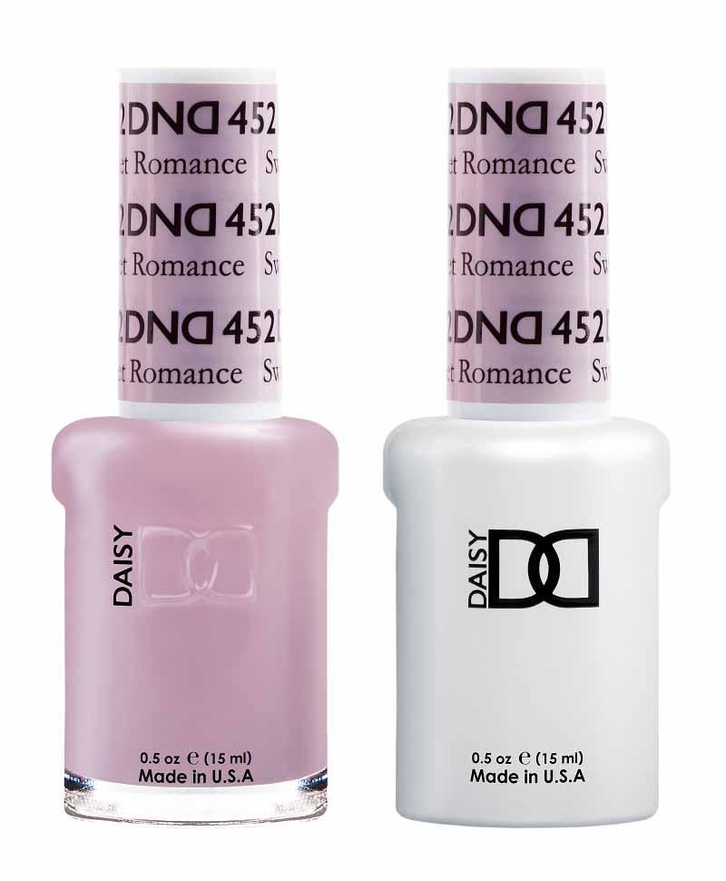 DND DUO Nail Lacquer and UV|LED Gel Polish Sweet Romance  452 (2 x 15ml)