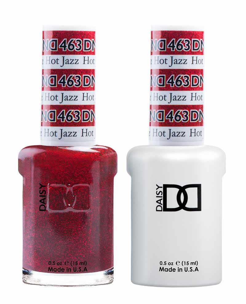 DND DUO Nail Lacquer and UV|LED Gel Polish Hot Jazz  463 (2 x 15ml)