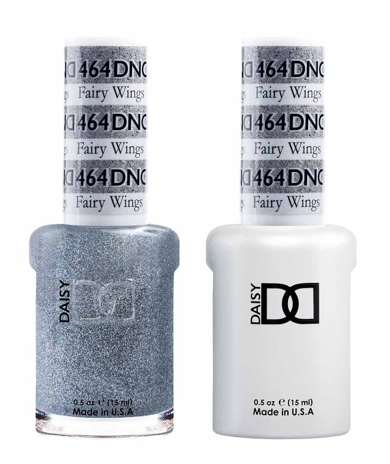 DND DUO Nail Lacquer and UV|LED Gel Polish Fairy  Wings  464 (2 x 15ml)