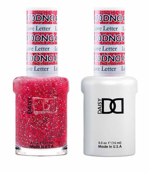 DND DUO Nail Lacquer and UV|LED Gel Polish Love Letter  470 (2 x 15ml)