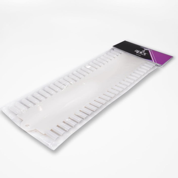 Apex® Professional Nail Colour Display Card (Natural, 48 Tips)