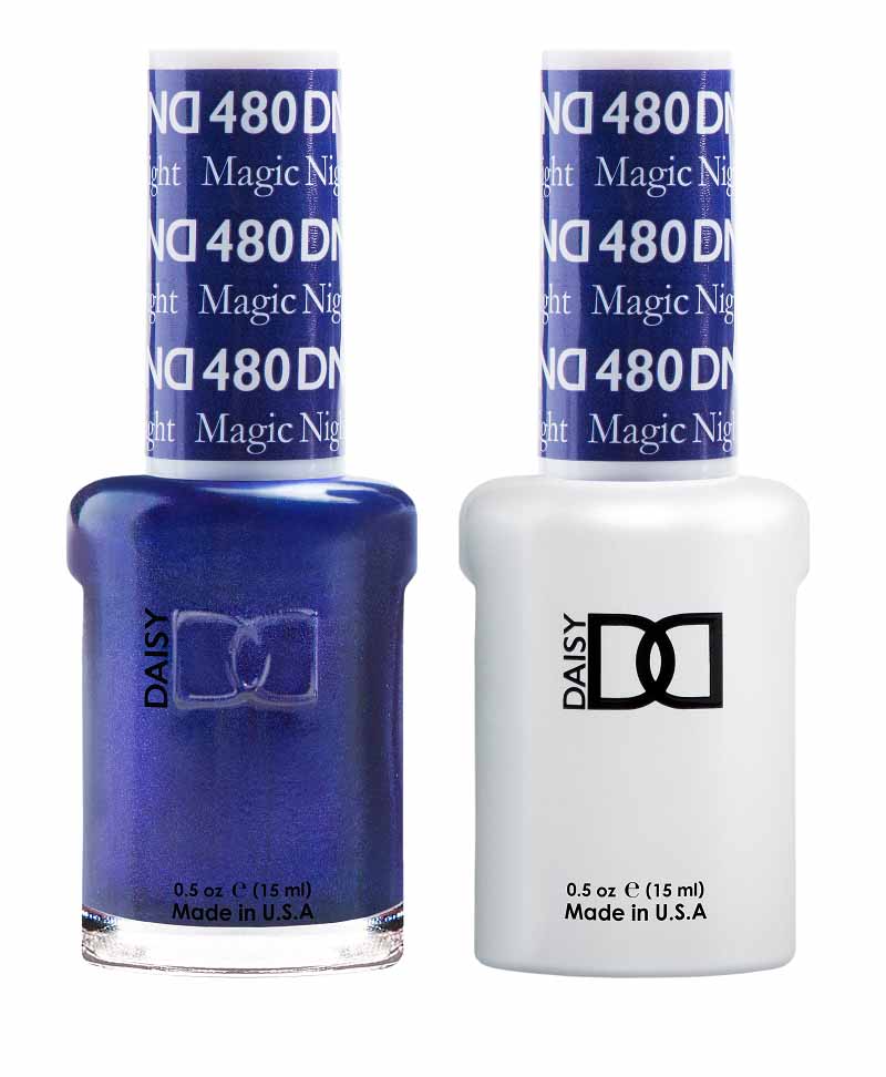 DND DUO Nail Lacquer and UV|LED Gel Polish Magic Night  480 (2 x 15ml)