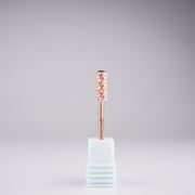 Apex® Professional Tungsten Carbide Electric Nail Drill Bit (Rose Gold, Small Smooth Top)
