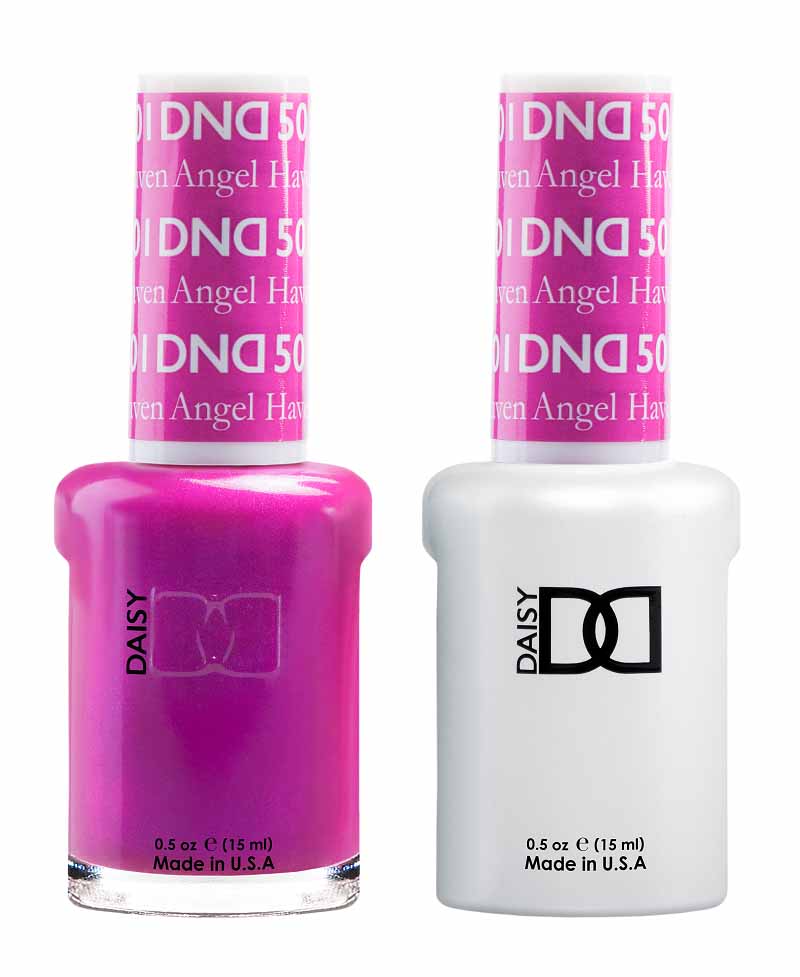 DND DUO Nail Lacquer and UV|LED Gel Polish Haven Angel  501 (2 x 15ml)