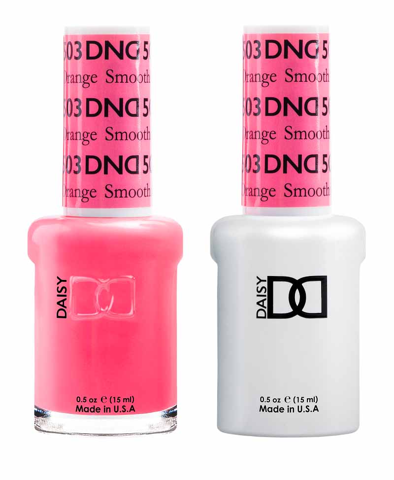 DND DUO Nail Lacquer and UV|LED Gel Polish Orange Smoothie  503 (2 x 15ml)