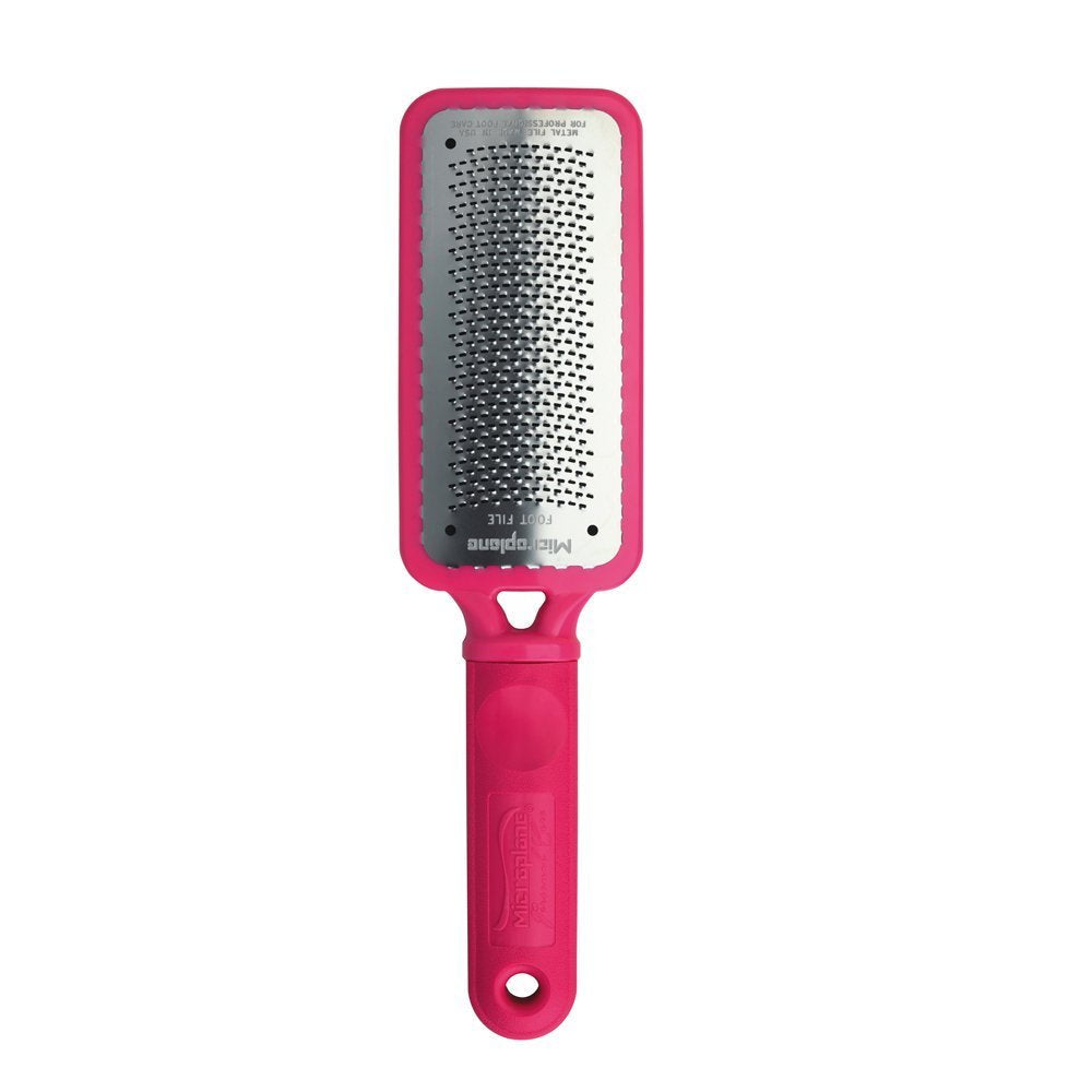 Microplane Colossal Pedicure Foot File Foot Rasp Pink