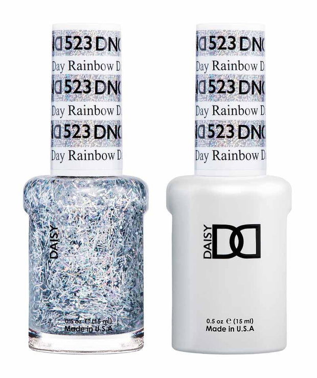 DND DUO Nail Lacquer and UV|LED Gel Polish Rainbow Day 523 (2 x 15ml)